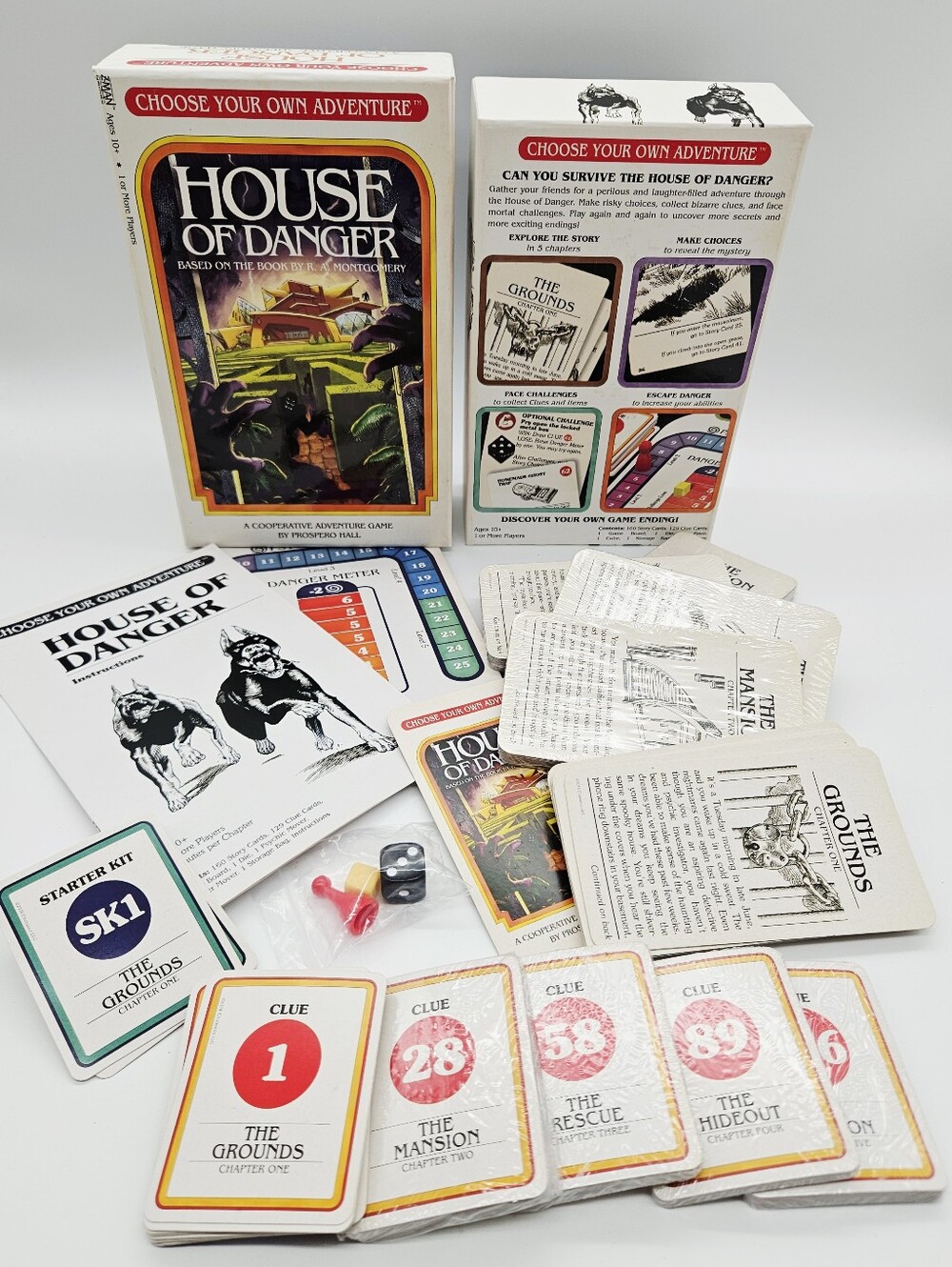 Z-MAN GAMES | House Of Danger: Choose Your Own Adventure card game